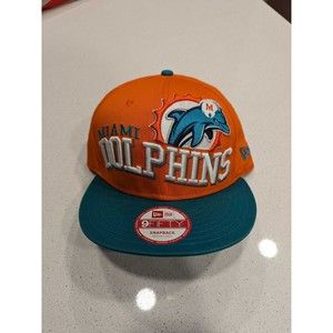 Miami Dolphins Orange New Era Snapback **Never Worn**